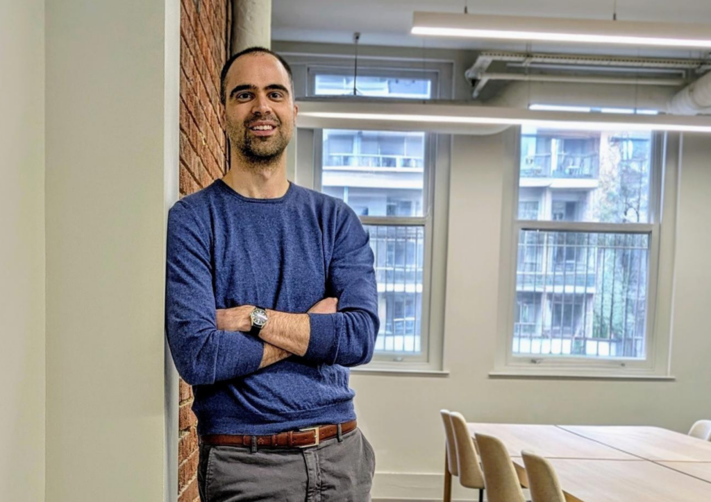 James Shires at the new Virtual Routes London office