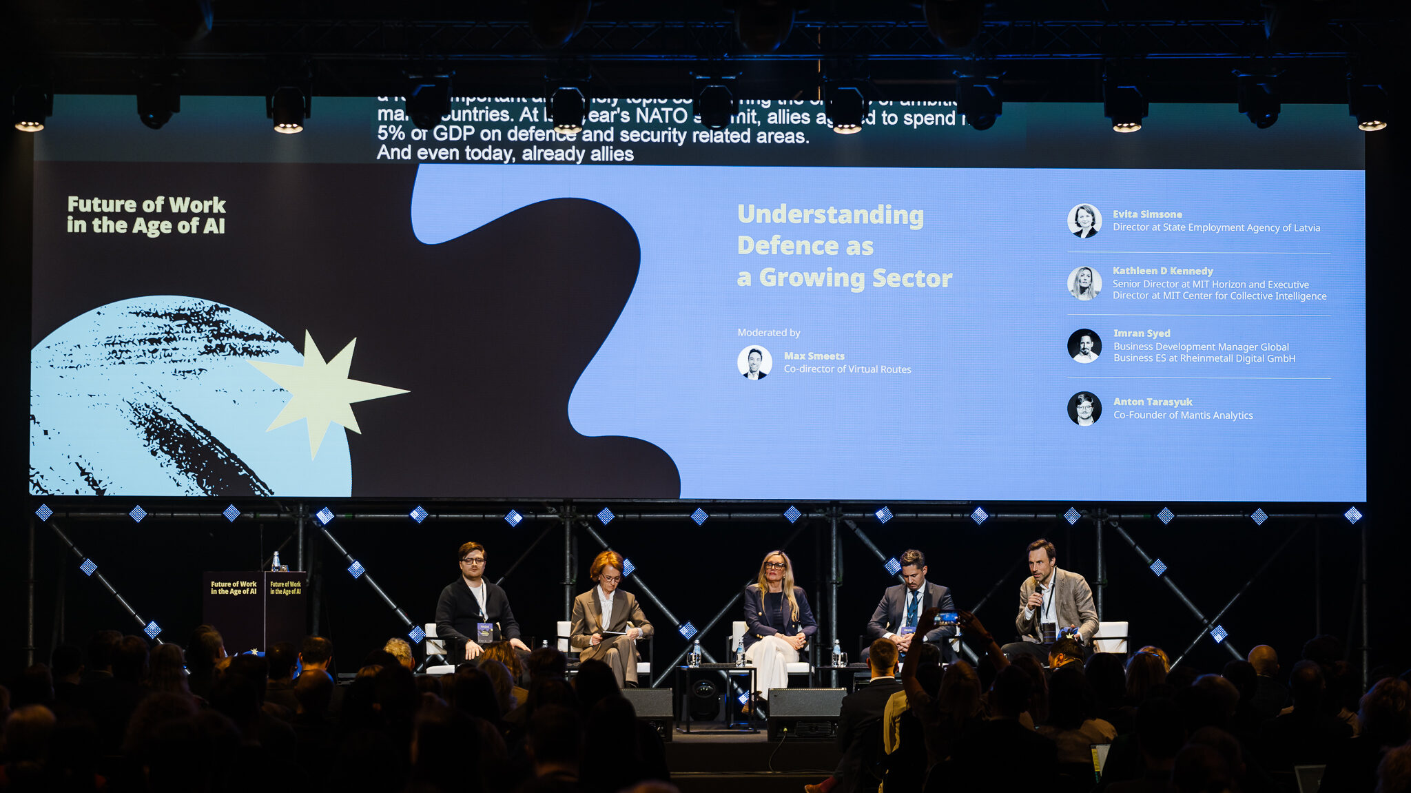 Max chaired a panel on “Understanding Defence as a Growing Sector”, with panelists from industry and government addressing the ongoing paradigm shift in European defence