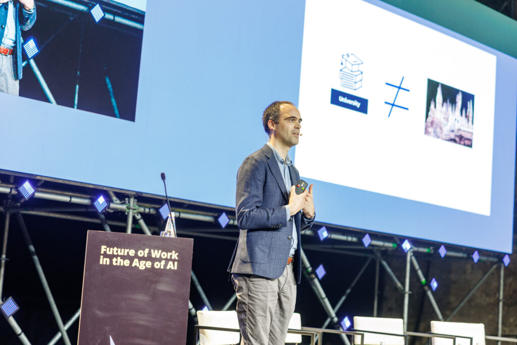 James Shires at Future of Work in the Age of AI Riga Latvia